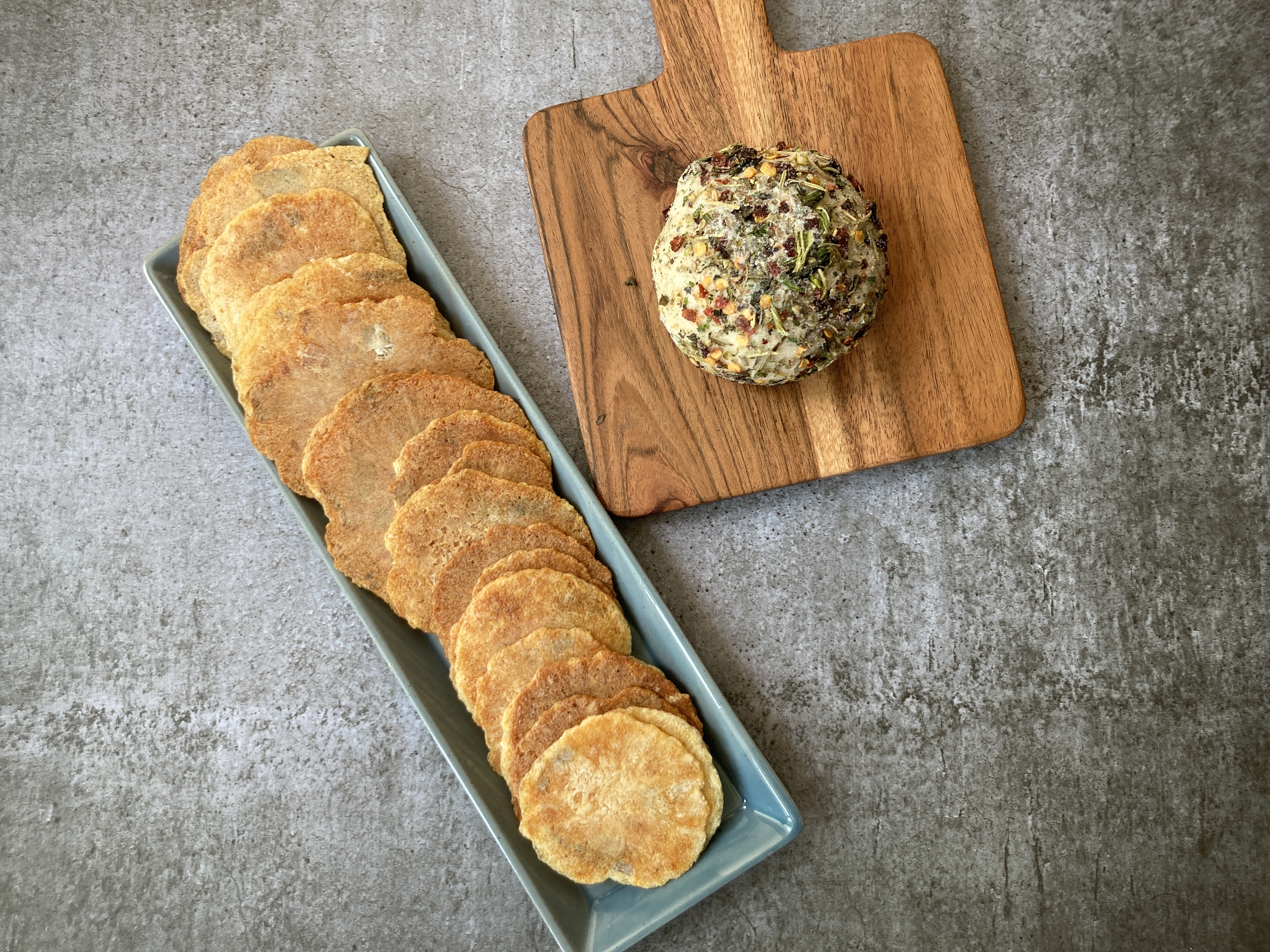 Salted Potato Crackers